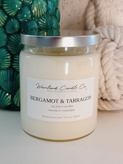 Bergamot & Tarragon Soy Candle