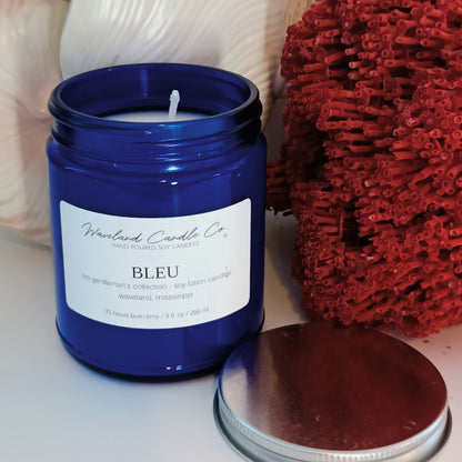 Bleu Soy Candle and Linen Spray
