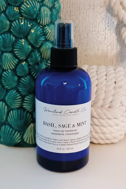 Basil Sage & Mint Linen & Room Spray