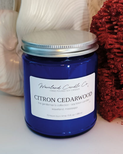 Citron Cedarwood Soy Candle