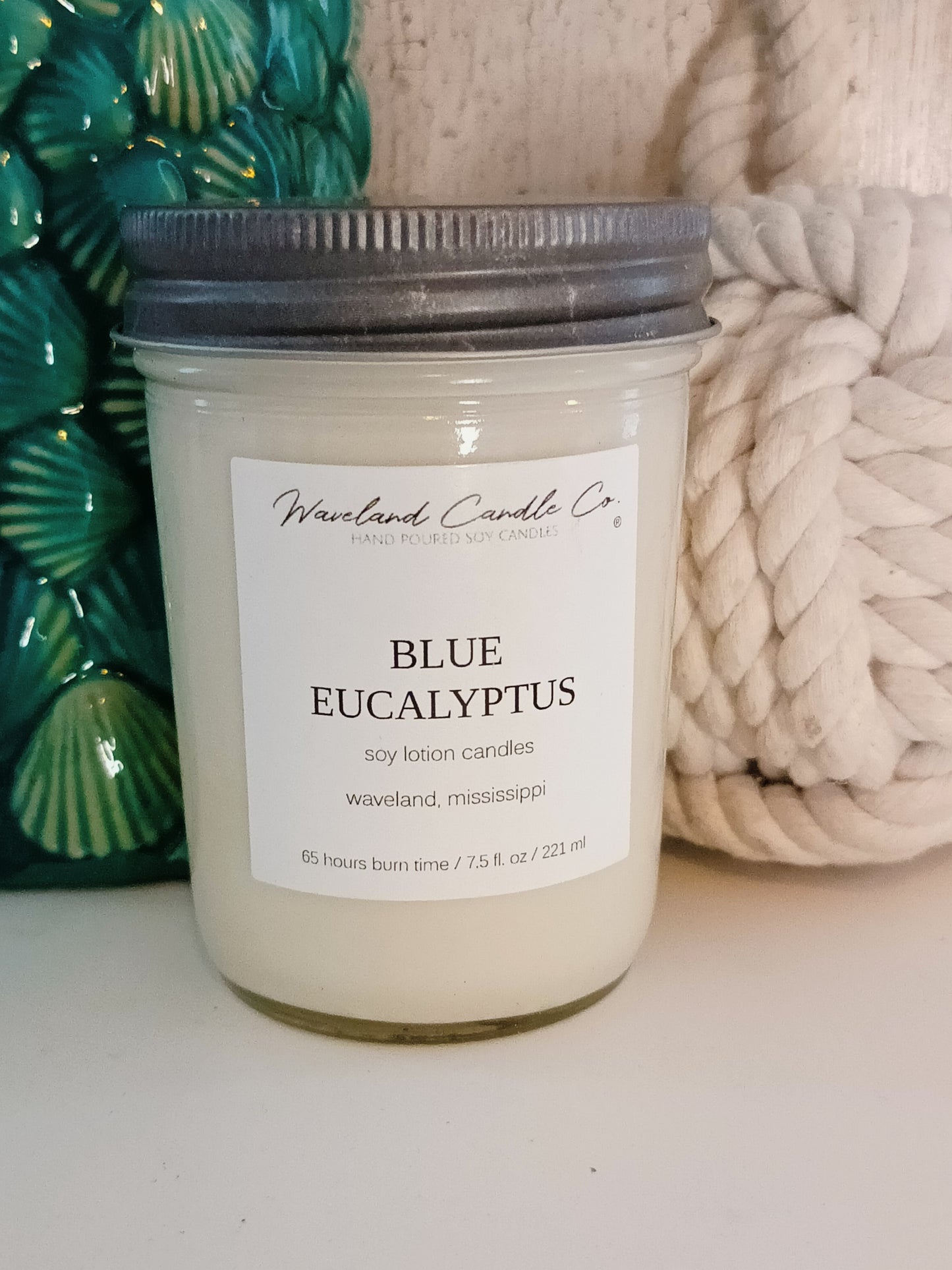 Blue Eucalyptus Soy Candles
