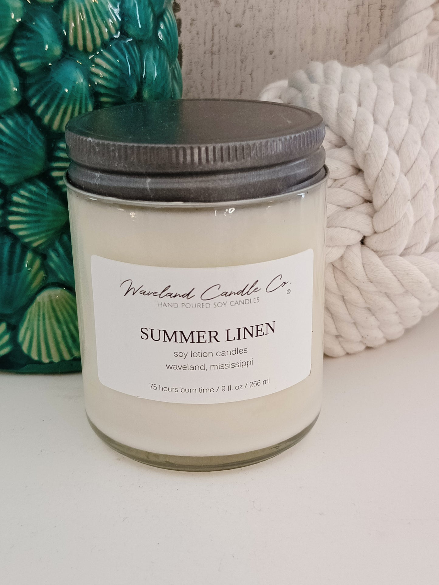 Summer Linen Soy Candle